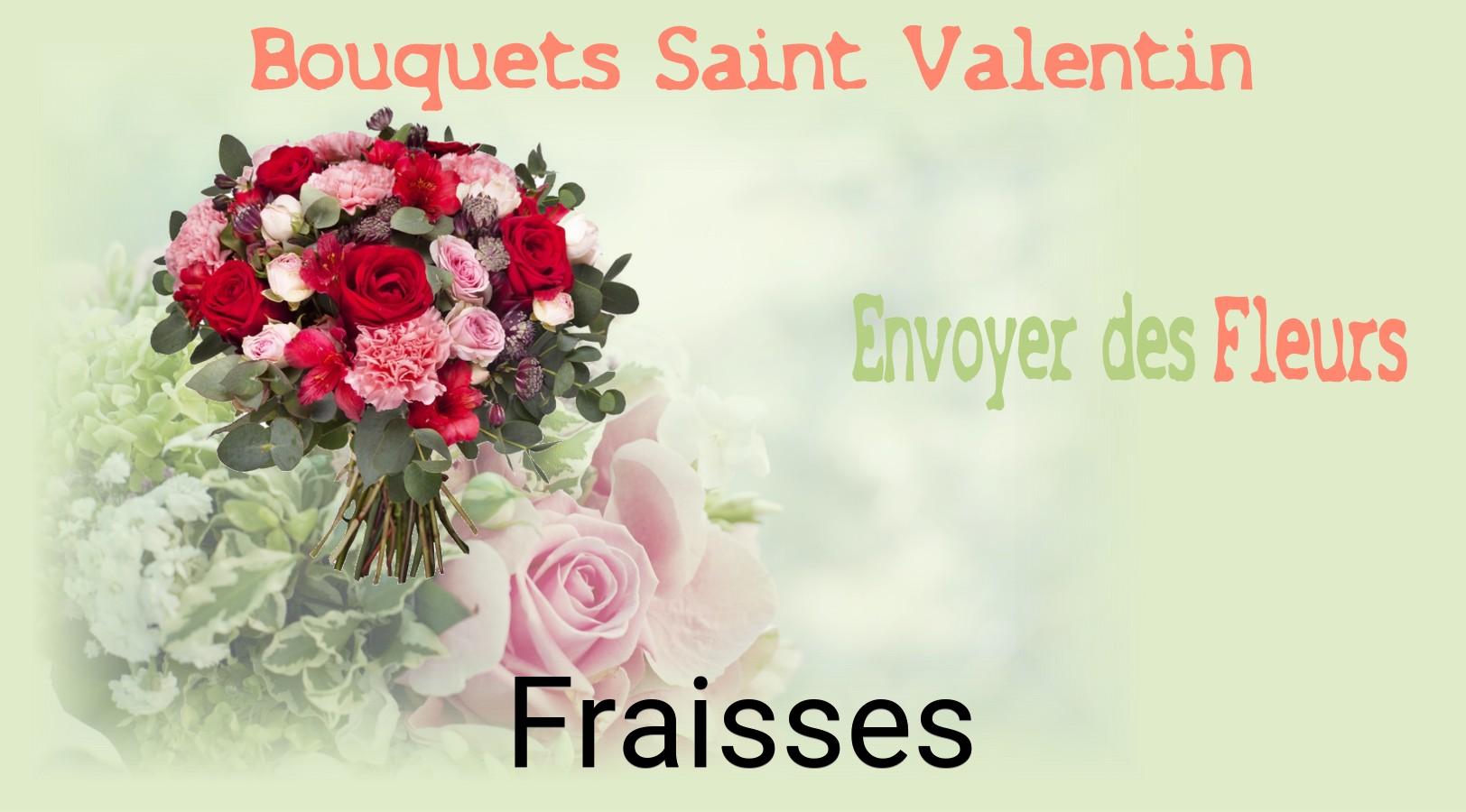 Roses de Saint-Valentin livrées à Fraisses